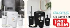 OKYANUS HOME 5'Lİ BANYO SET
